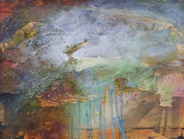 - Oil & Mixed Media on Canvas, Painting by Kate Richardson, measuring 30 x 40 cm (H x W) framed at 40 x 50 cm £895